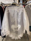 Just Love Skulls Lace Poncho