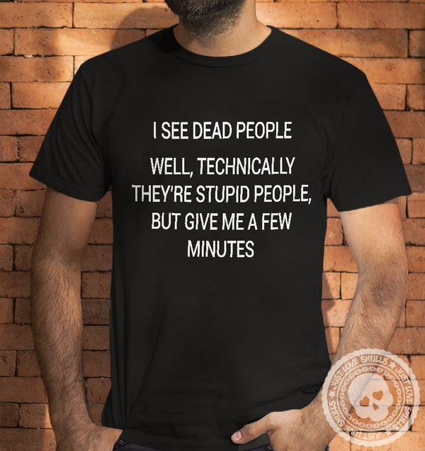 Men's Tee Just Love Skulls