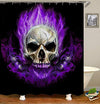 Just Love Skulls Bathroom Set - Purple Edition