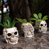 Just Love Skulls Planter Flower Pot