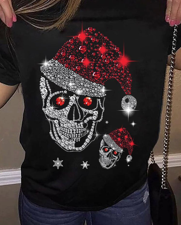 skull christmas shirt