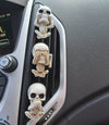 Just Love Skulls Car Clips