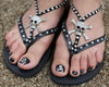 Just Love Skulls Flip Flops