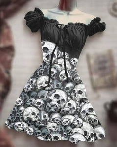 Just Love Skulls Gothic Dress