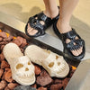 Just Love Skulls Beach Slippers