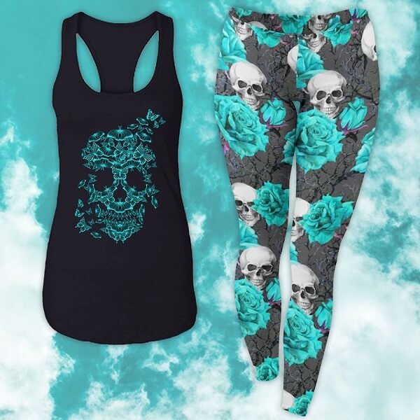 Butterflies Skull Outfit