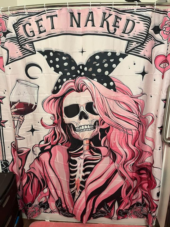 Get Naked Shower Curtain