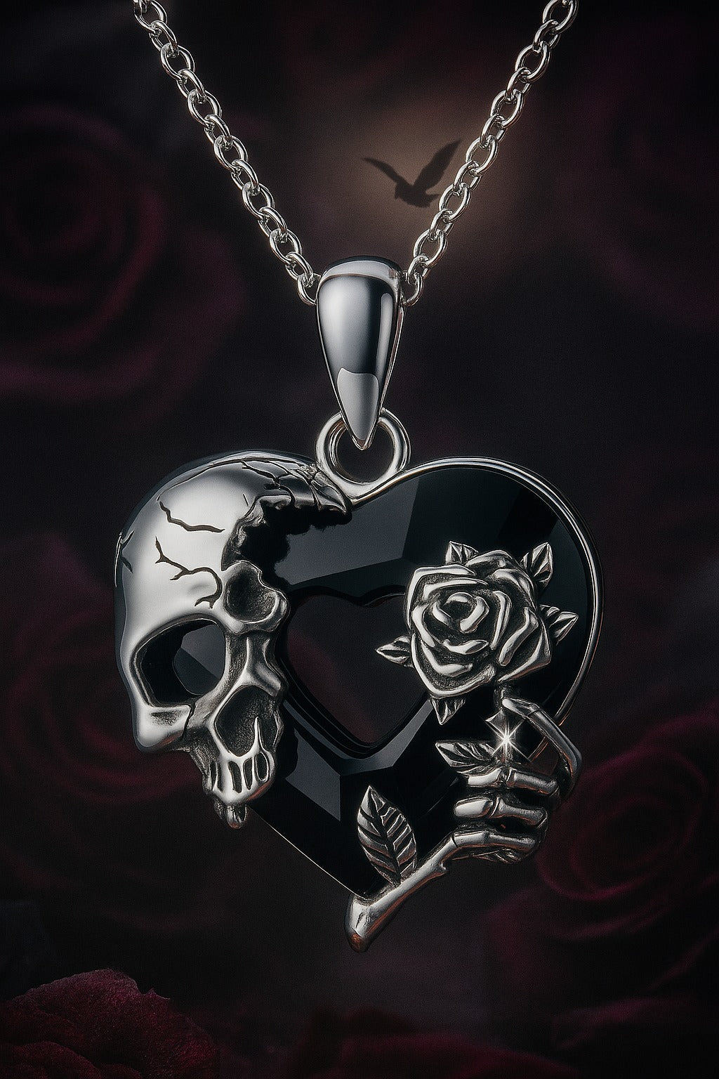 Just Love Skulls Gothic Necklace