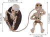 Just Love Skulls Skeleton Climbing Tree Sculptures