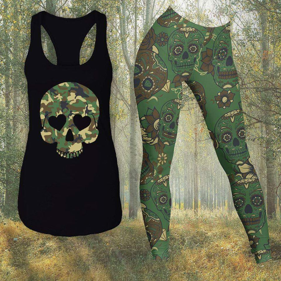 Camo Skull Outfit