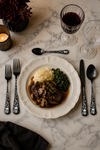 Just Love Skulls Black Silverware Set