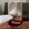 Just Love Skulls Handmade Face Tissue Holder