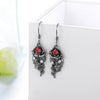Just Love Skulls 925 Sterling Silver Gothic Earrings