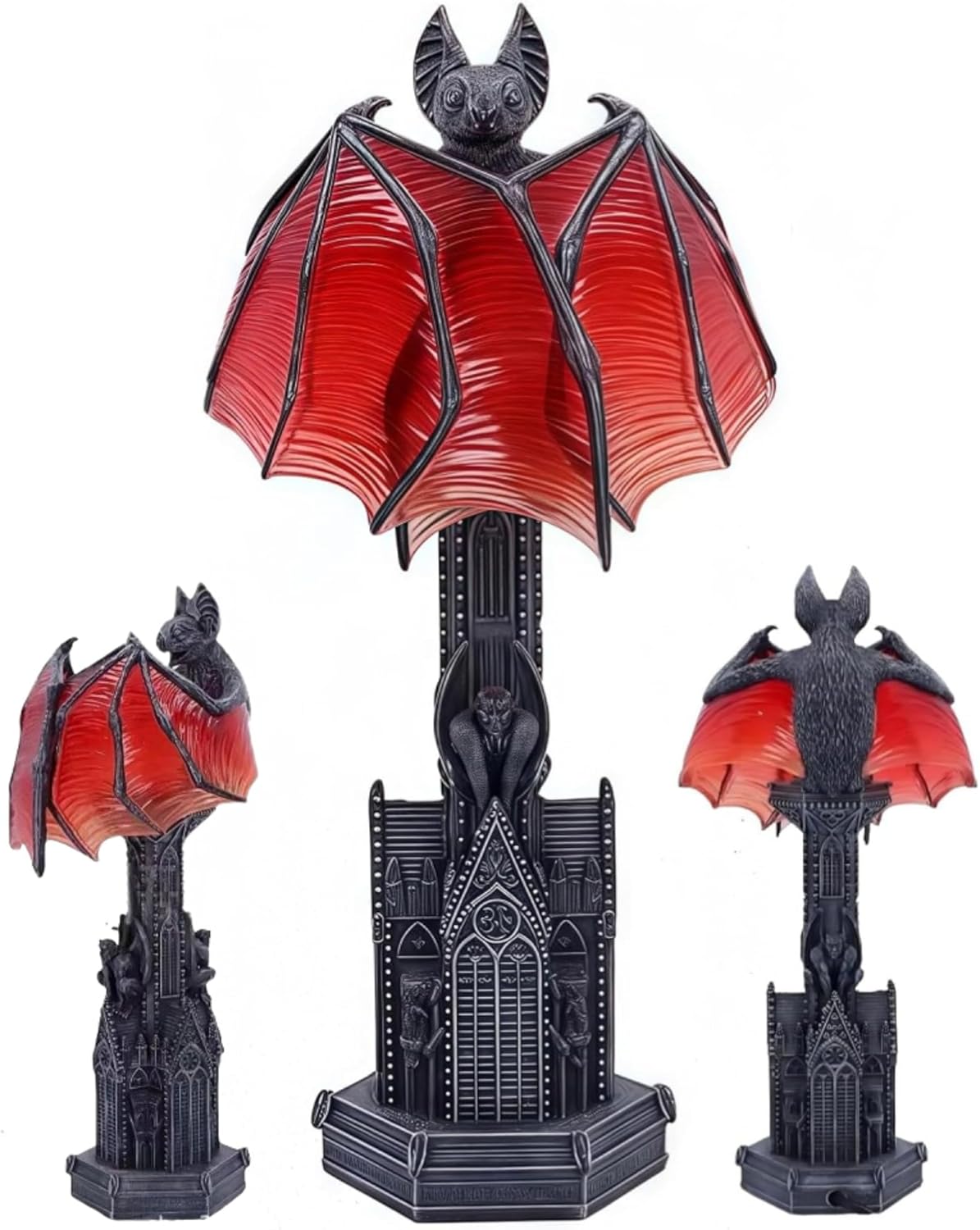 Just Love Skulls Vampire Table Lamp