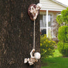 Just Love Skulls Skeleton Climbing Tree Sculptures