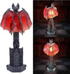 Just Love Skulls Vampire Table Lamp