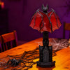 Just Love Skulls Vampire Table Lamp