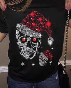 Just Love Skulls Xmas T-shirt