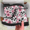 Floral Skull Boots