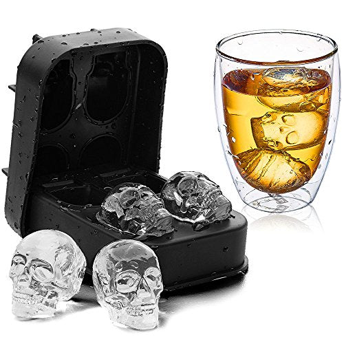 3D Skull Ice Cube Tray