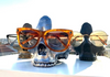 Just Love Skulls Glass Holder