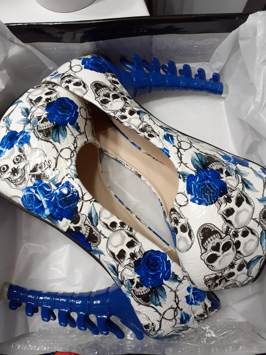 Just Love Skulls High Heels