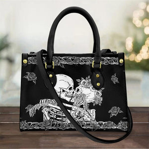 Just Love Skulls Shoulder Handbag - Lovers Edition