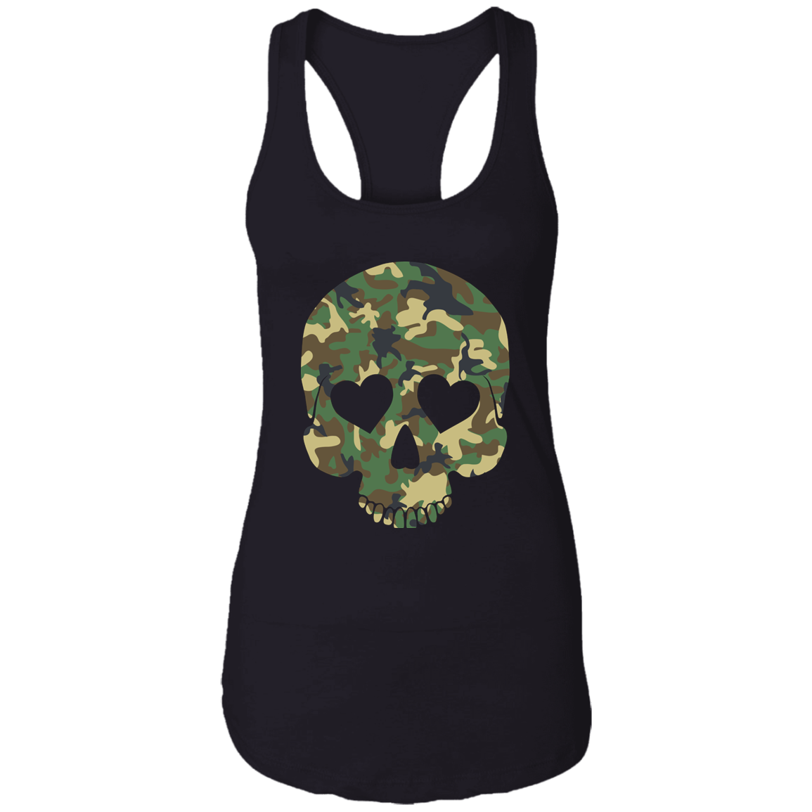 NL1533 Ladies Ideal Racerback Tank Camo Set
