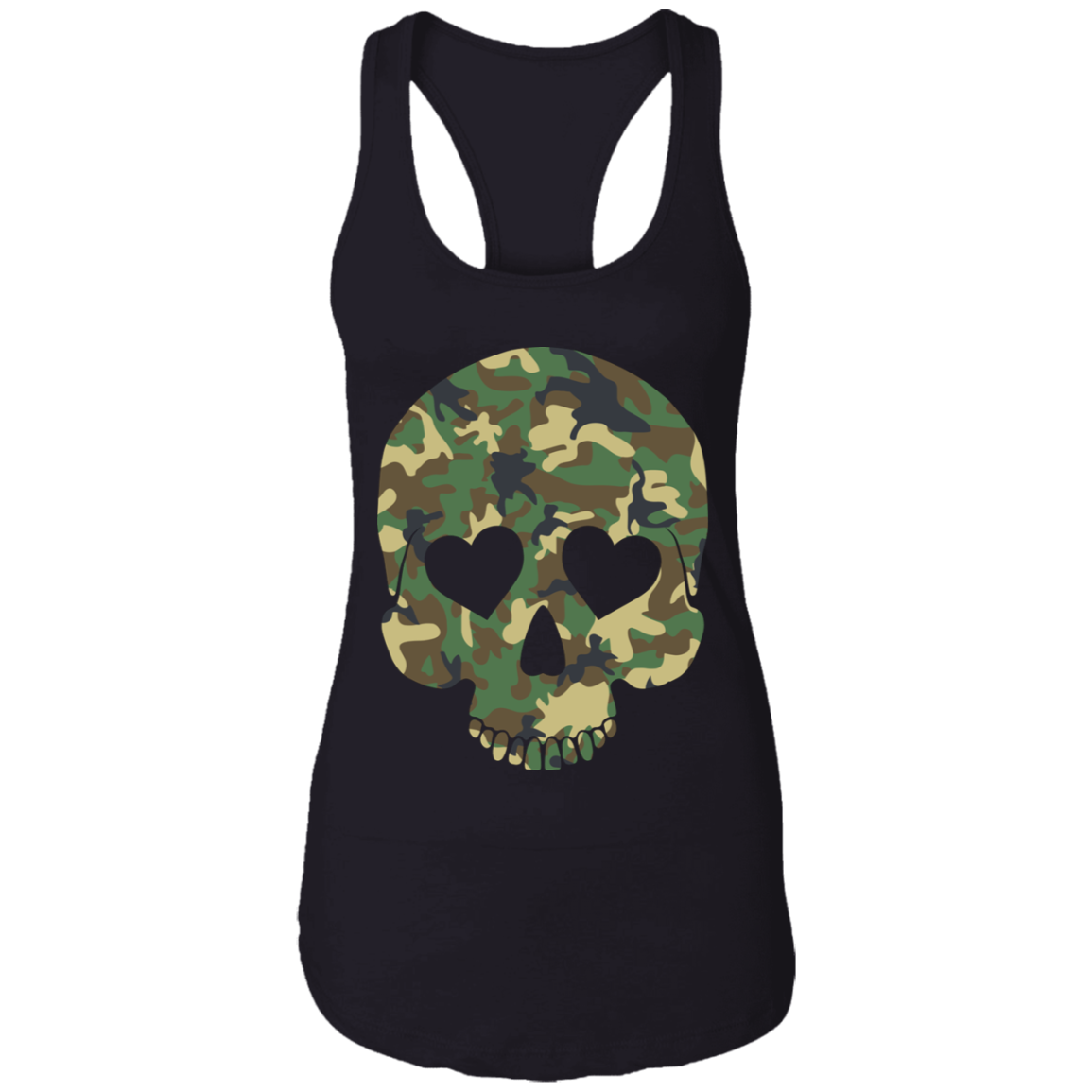 NL1533 Ladies Ideal Racerback Tank Camo