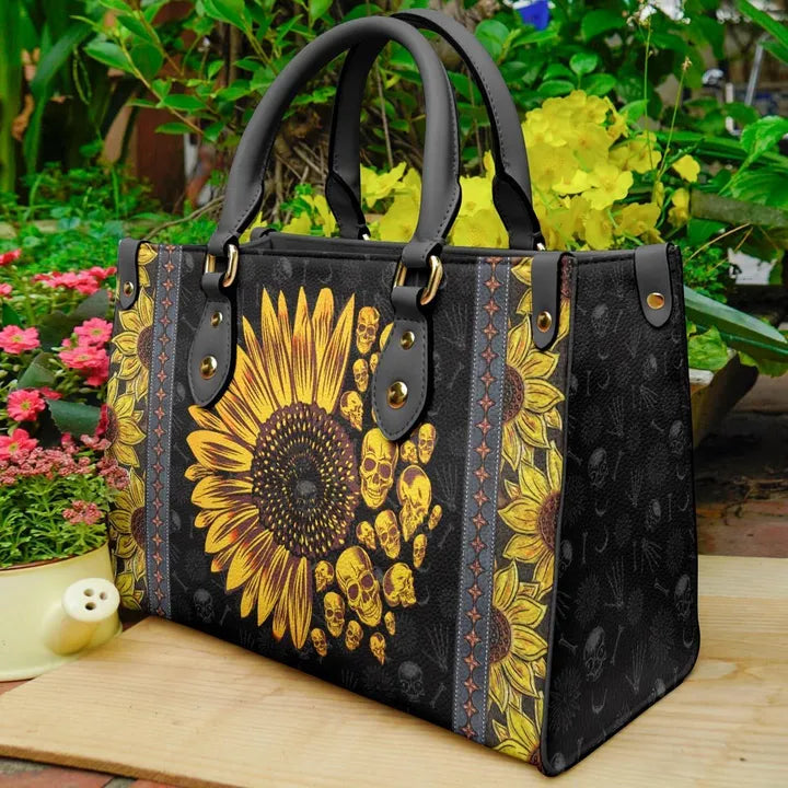 Just Love Skulls Shoulder Handbag - Sunshine Edition