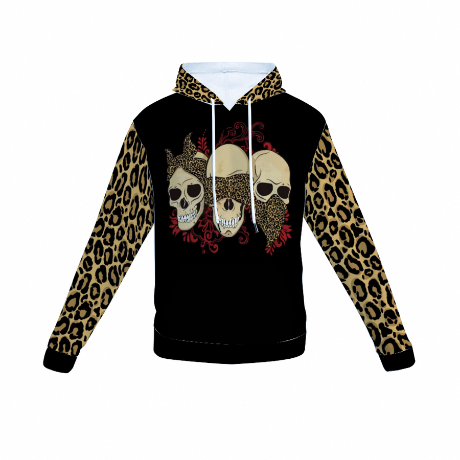 Leopard Skull Hoodie