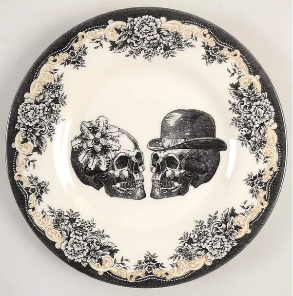 Salad Plate Skull