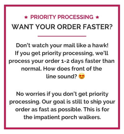 Priority Processing