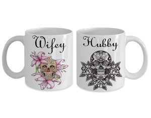 Hubby and Wifey mugs
